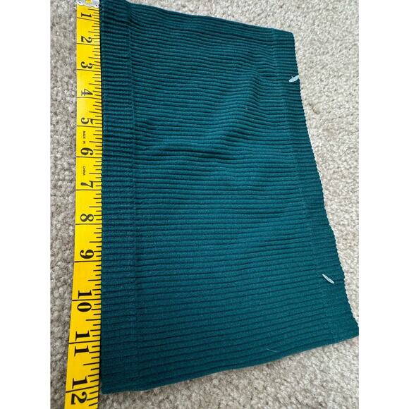 Aura ribbed Deep Teal bandeau top Women’s Size Medium/Large Brand New Nwts - Picture 5 of 6